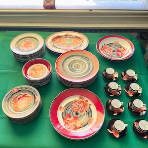 Hermes Dinner Service for 8 People from the 90s