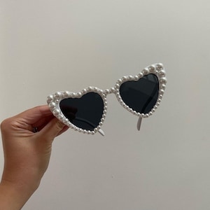 Óculos de sol de pérola | Óculos de sol de noiva | Acessórios para despedida de solteira | Presentes para despedida de solteira | Óculos de sol de casamento de pérola | Óculos de sol personalizados