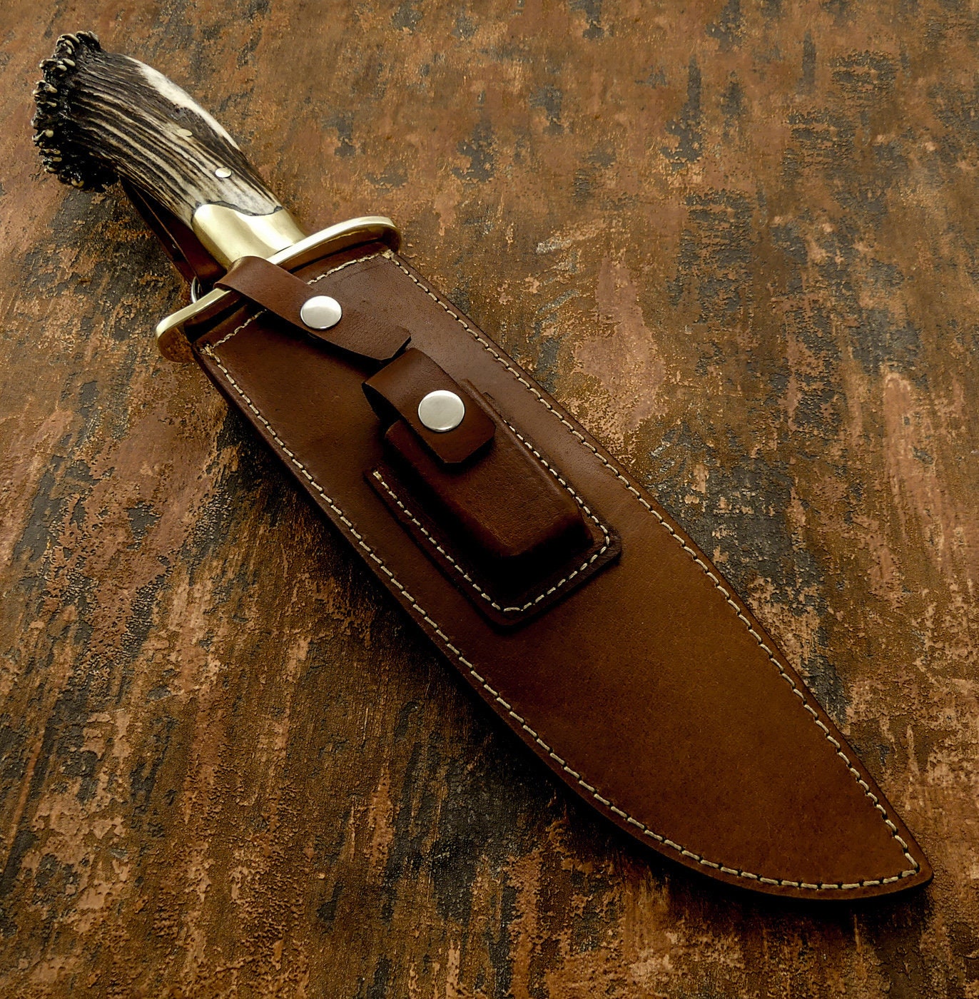 Hand Custom Inglourious Basterds Bowie Knife Crown Etsy