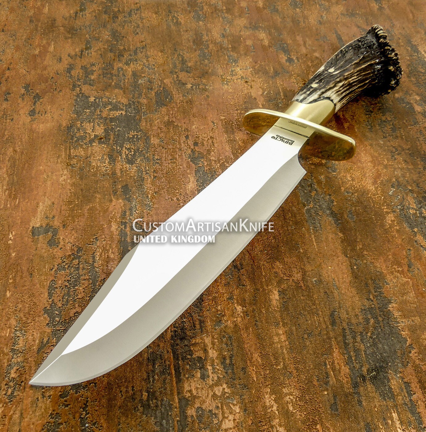 Hand Custom Inglourious Basterds Bowie Knife Crown Etsy