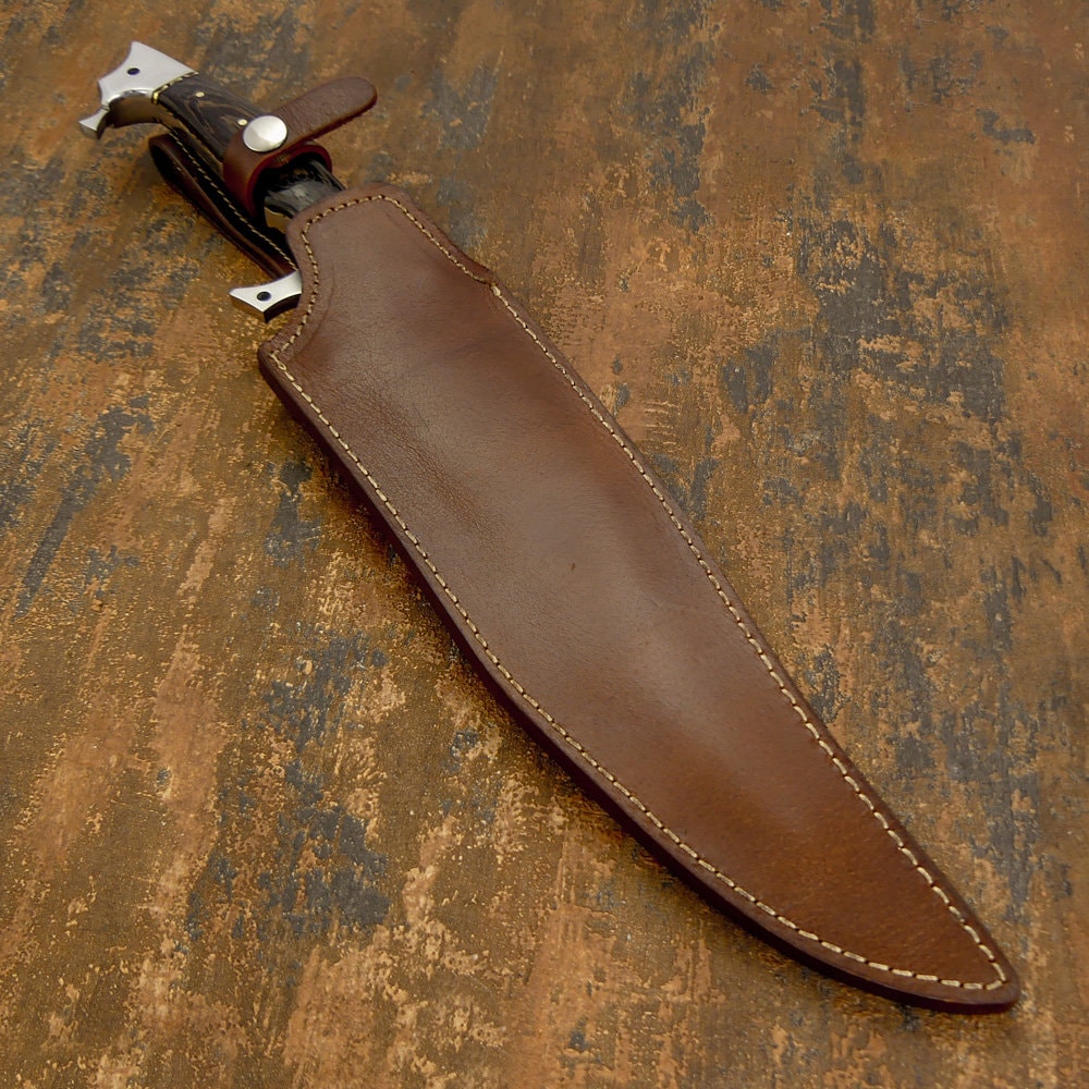 Hand Made Full Tang Bowie Knife Etsy