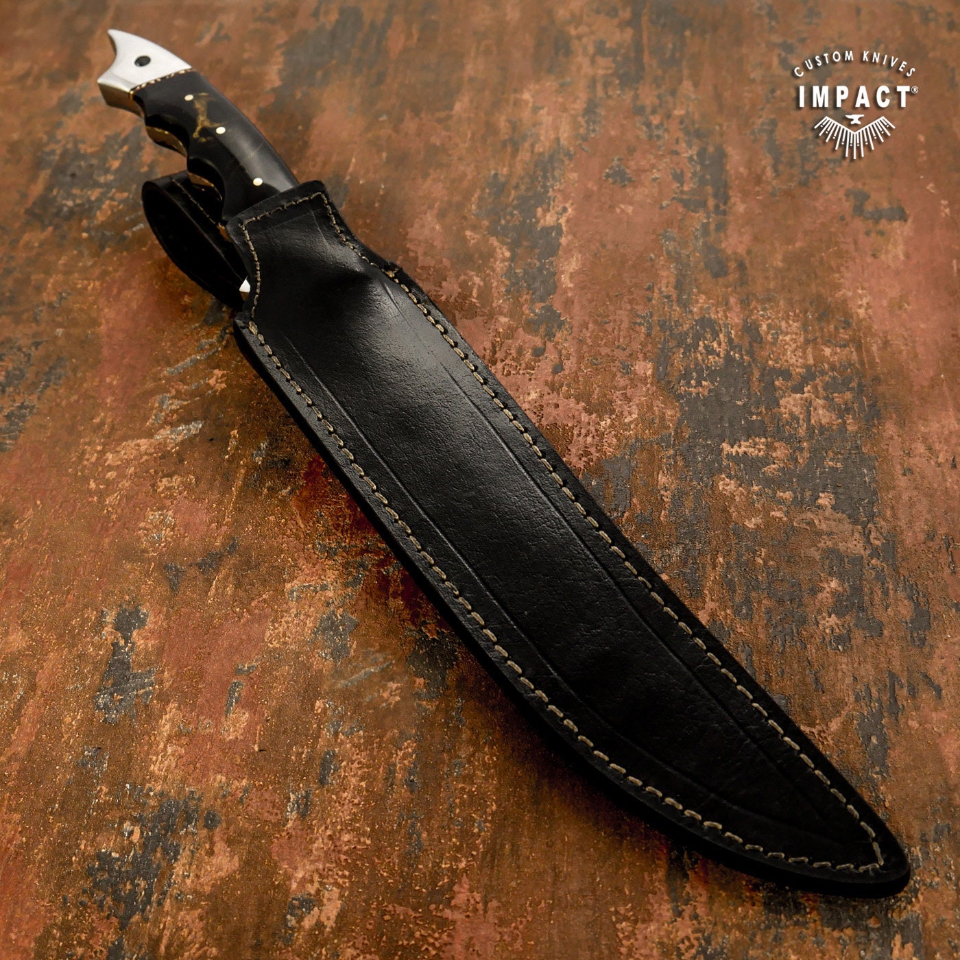 Hand Custom Full Tang Bushcraft Bowie Knife Etsy