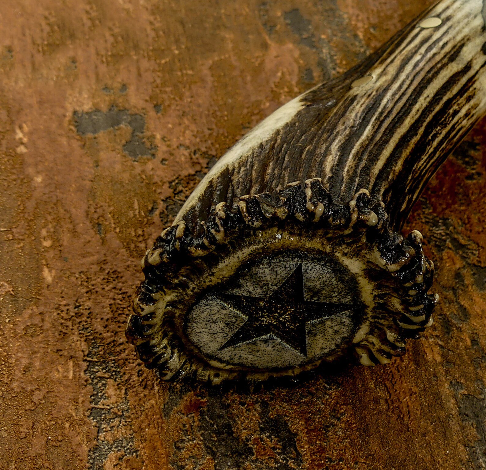 Hand Custom Inglourious Basterds Bowie Knife Crown Etsy