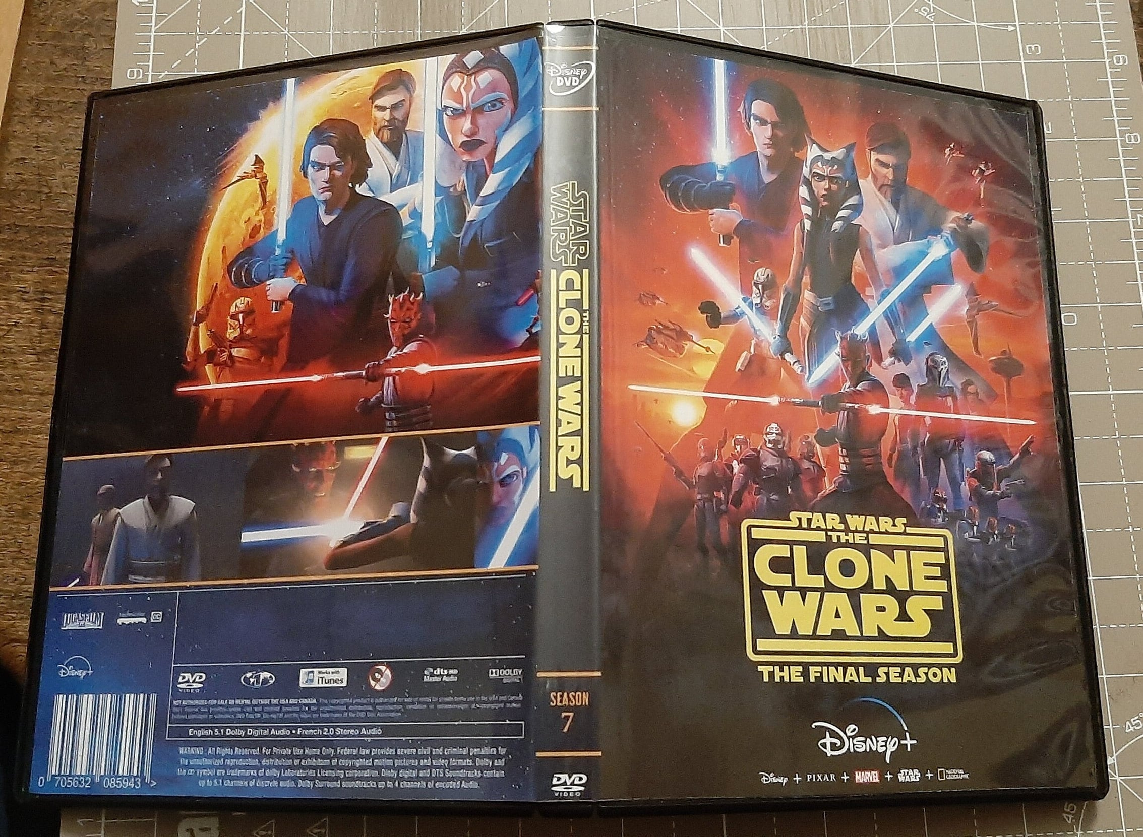 star wars 7 dvd