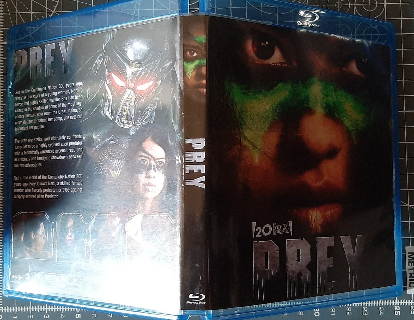 Prey predator 2022 English Francais Bluray Disney Bluray Etsy