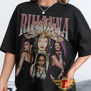 Rihanna t shirt - Etsy 日本