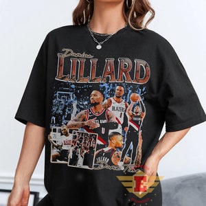 Damian Lillard Shirt, Basketball shirt, Classic 90s Graphic Tee, Unisex, Vintage Bootleg, Gift, Retro