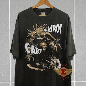 Chemise Playboi Carti, t-shirt Playboi Carti, t-shirt de rap Concert Merch Whole Lotta Red Die allumé, t-shirt Whole Lotta Red album, opium, chemise de rap