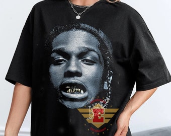 ASAP Rocky Graphic Tee | Rare Rap Concert Merch
