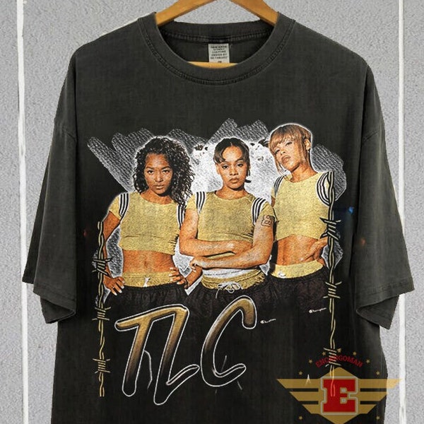 TLC Unisex Shirt, Vintage Tlc Shirt, 90S Tlc Group Shirt, 90S Music Shirt, Tlc Band Shirt, Tlc Graphic Tee