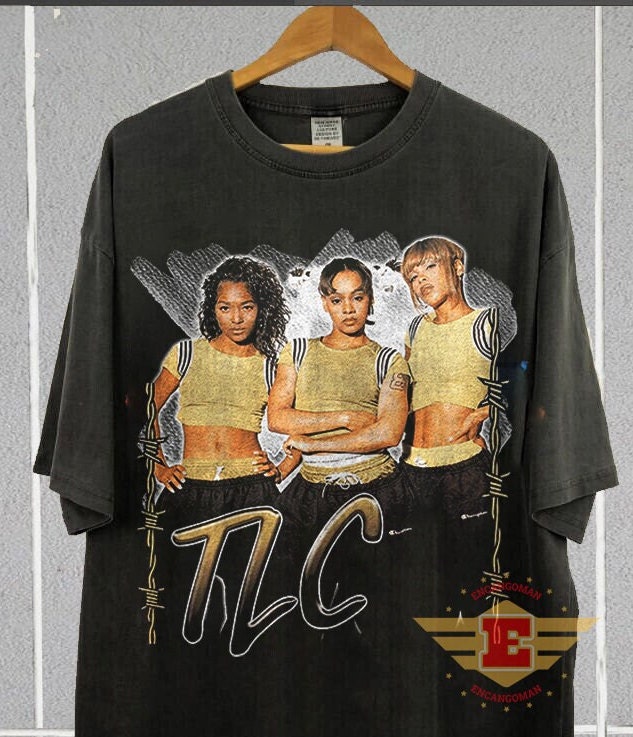 TLC Unisex Shirt, Vintage Tlc Shirt, 90S Tlc Group Shirt TLC Unisex Shirt, Vintage Tlc Shirt, 90S Tlc Group Shirt