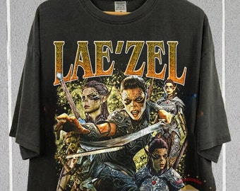 Lae&#39;zel T Shirt, Baldur Gate 3 Tee, Baldur Gate 3 merch, lae&#39;zel merch, Gift for gamers