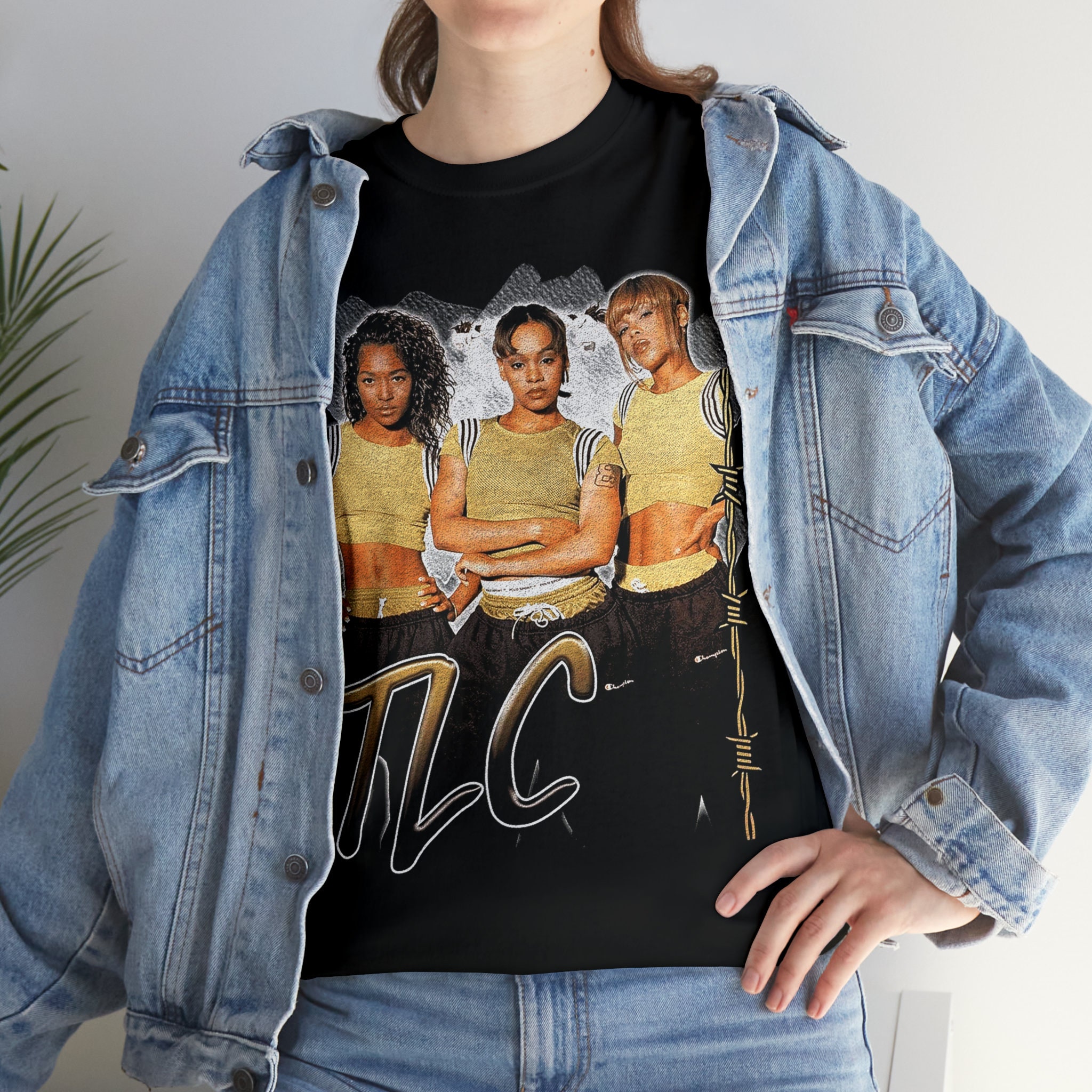Vintage TLC Graphic Tee, 90s Music Shirt - Etsy