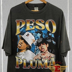 Peso Pluma Musik Shirt, Peso Pluma World Tour 2023 Shirt, Peso Pluma Merch Geschenk für Fan Sweatshirt, Peso Pluma Konzerte Fan T-Shirt