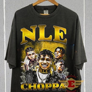Nle Choppa T Shirt, Unisex Rap Hip Hop Shirt, Nle Choppa Merch, Nle Choppa Graphic TShirt, Top Shotta Tee, NO01R