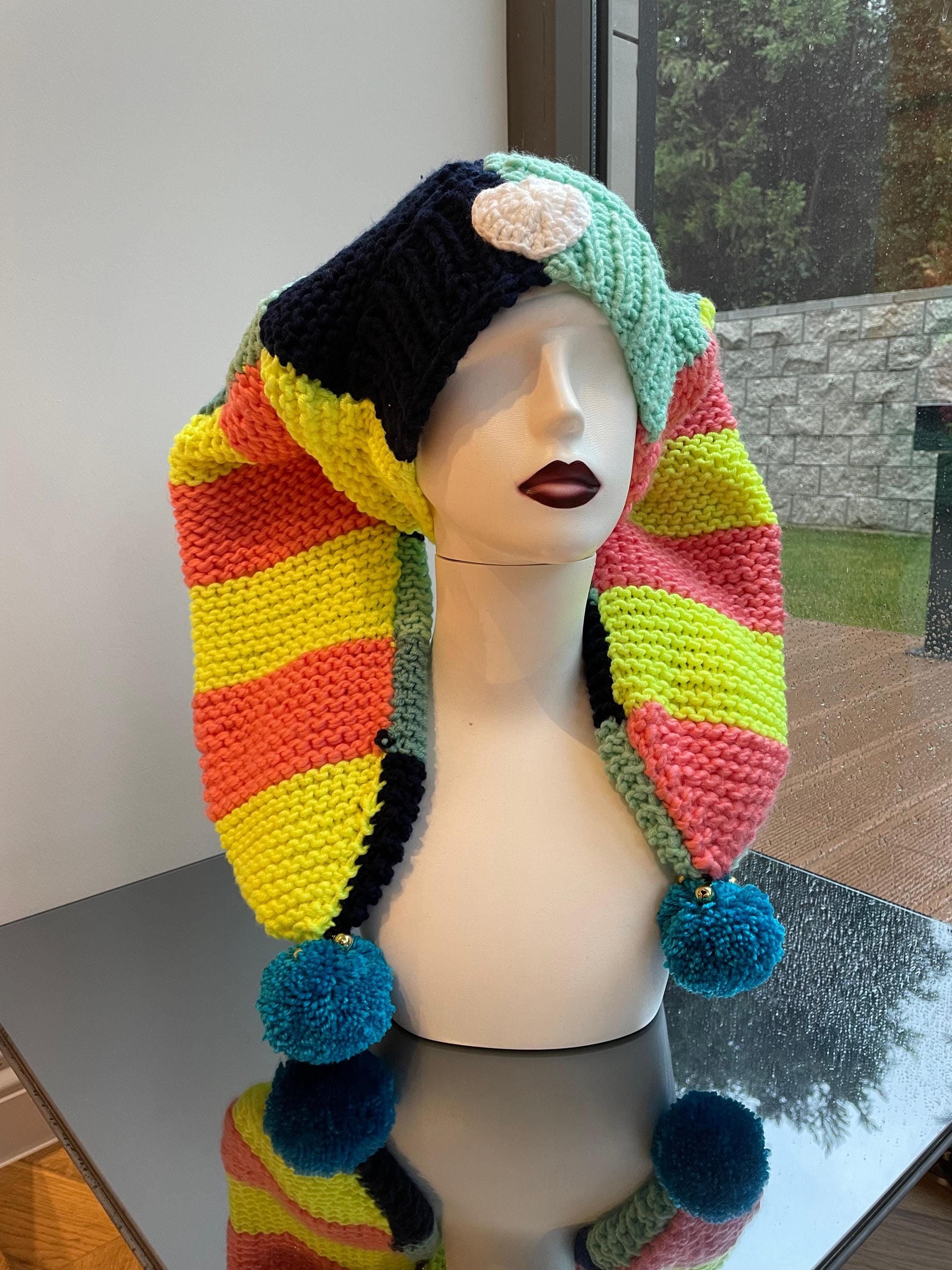 ollun オルン　きりまる　ponpon Knit hat Lollie Hat knitting pattern by Woolly Wormhead