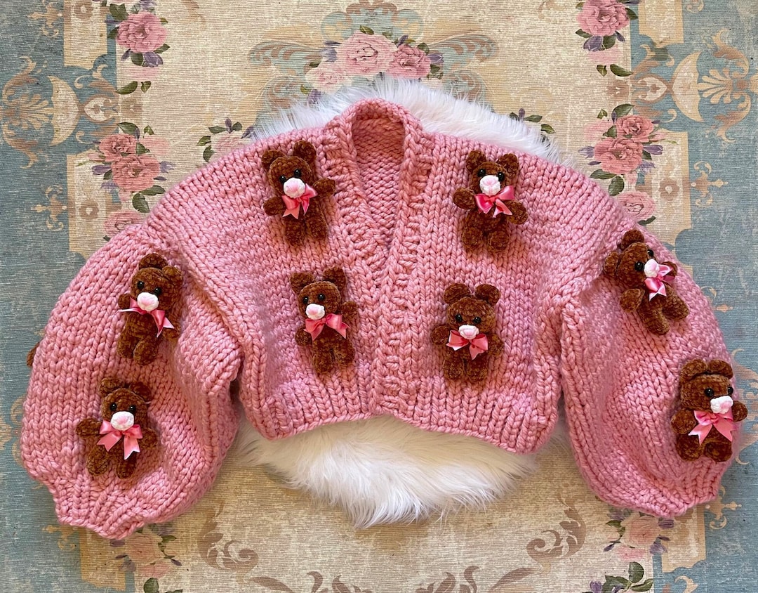 tete bear Cardigan