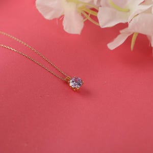 Alexandrite necklace for birthday gift in still-life - EternityPieces