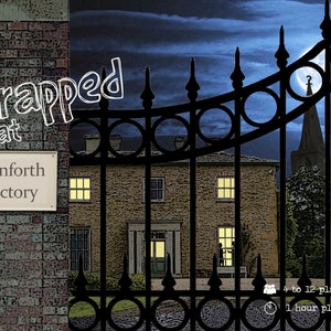 Escape Room Game. Trapped at Barnforth Rectory Printable Game for Adults and Teens | Puzzle Party Game | Print at home Escape Room Kit