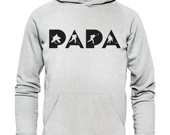 Dad the Ice Hockey Hockey Ice Hockey Player Father, Premium Unisex Hoodie - Gift Father&#39;s Day