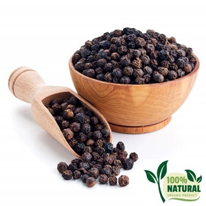 Organic Indian Fresh and Aromatic Black Pepper High-Quality Whole Kali Mirch Authentic Indian Spices For Gourmet Cooking