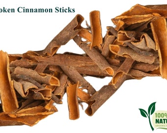 Organic Indian Cinnamon Dalchini Spice For Cooking & Baking | High-Quality Whole Cinnamon Sticks For Healthy Recipes