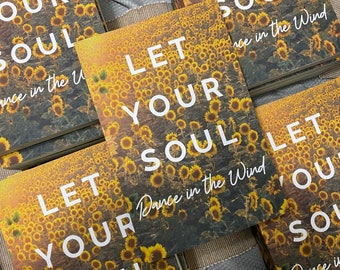 Self-Care Journal | Sunflower Design, Writing Prompts, Self-Love Gift