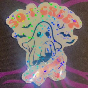 Holographic pack of 6 Waterproof  Halloween Stickers. Cute Halloween Stickers, Pumpkin Sticker Pack, Spooky Stickers,Ghost Sticke