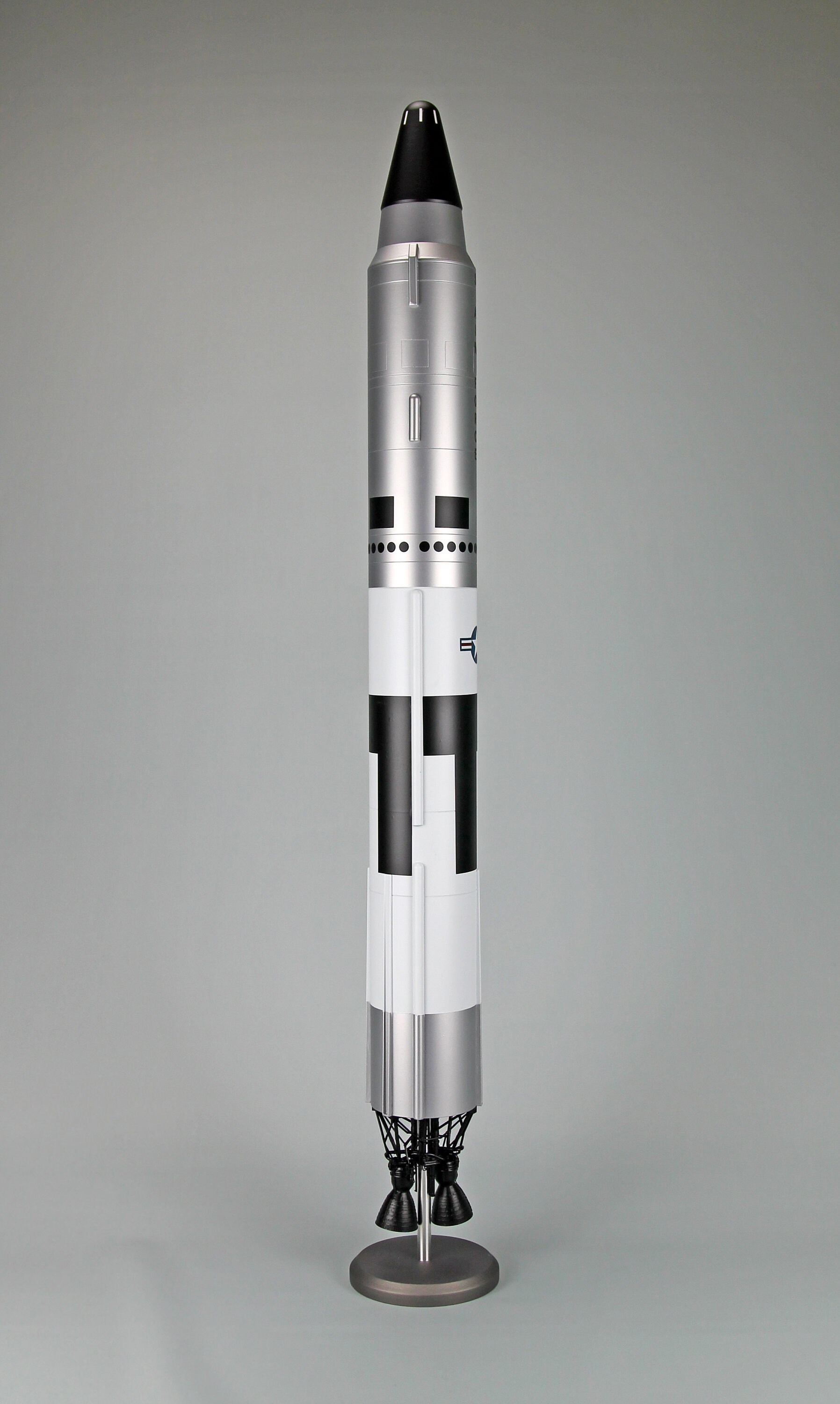 1:36 Scale Model of Titan II ICBM Made of Metal 34 - Etsy