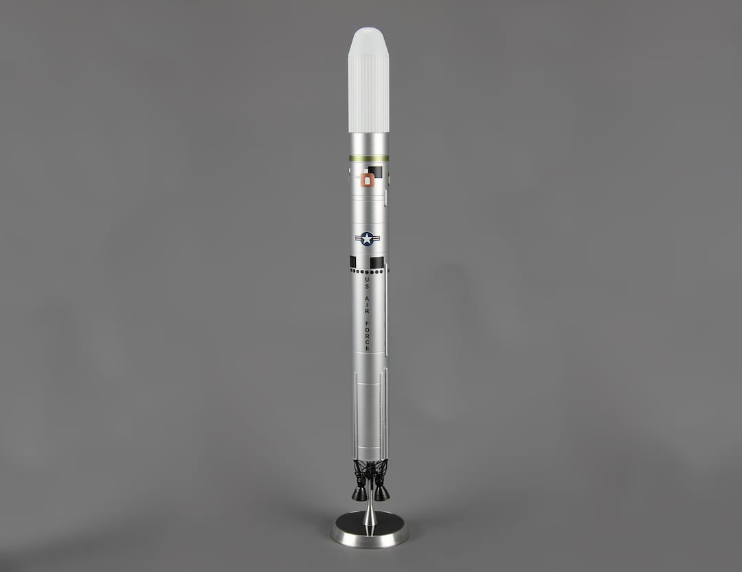 1:100 Scale Model of Titan 23G Rocket, Made of Metal 12 Tall - Etsy