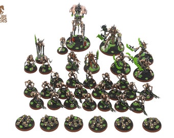 Warhammer 40k: Necron Army - Fully Painted - Etsy