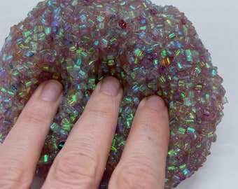 CRYSTAL CRUNCH Bingsu Slime Uk Seller Asmr Sensory Pretty