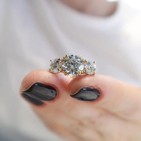 Ring made of solid diamond Clearance