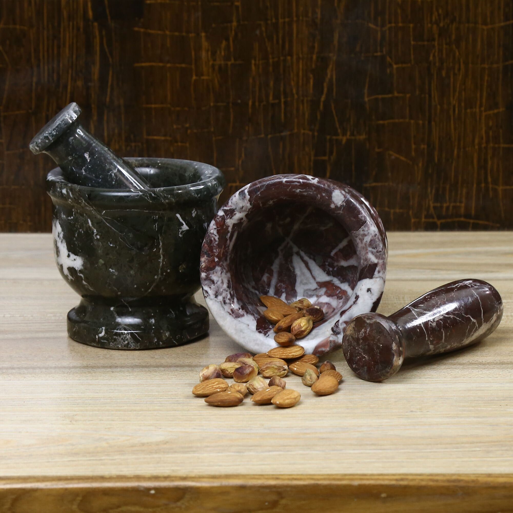 Onyx Mortar and Pestle Set 3grinderspice Grinderweed Etsy