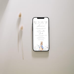 Peter Rabbit Baby Shower Welcome Sign, Peter Rabbit Floral Welcome Sign ...