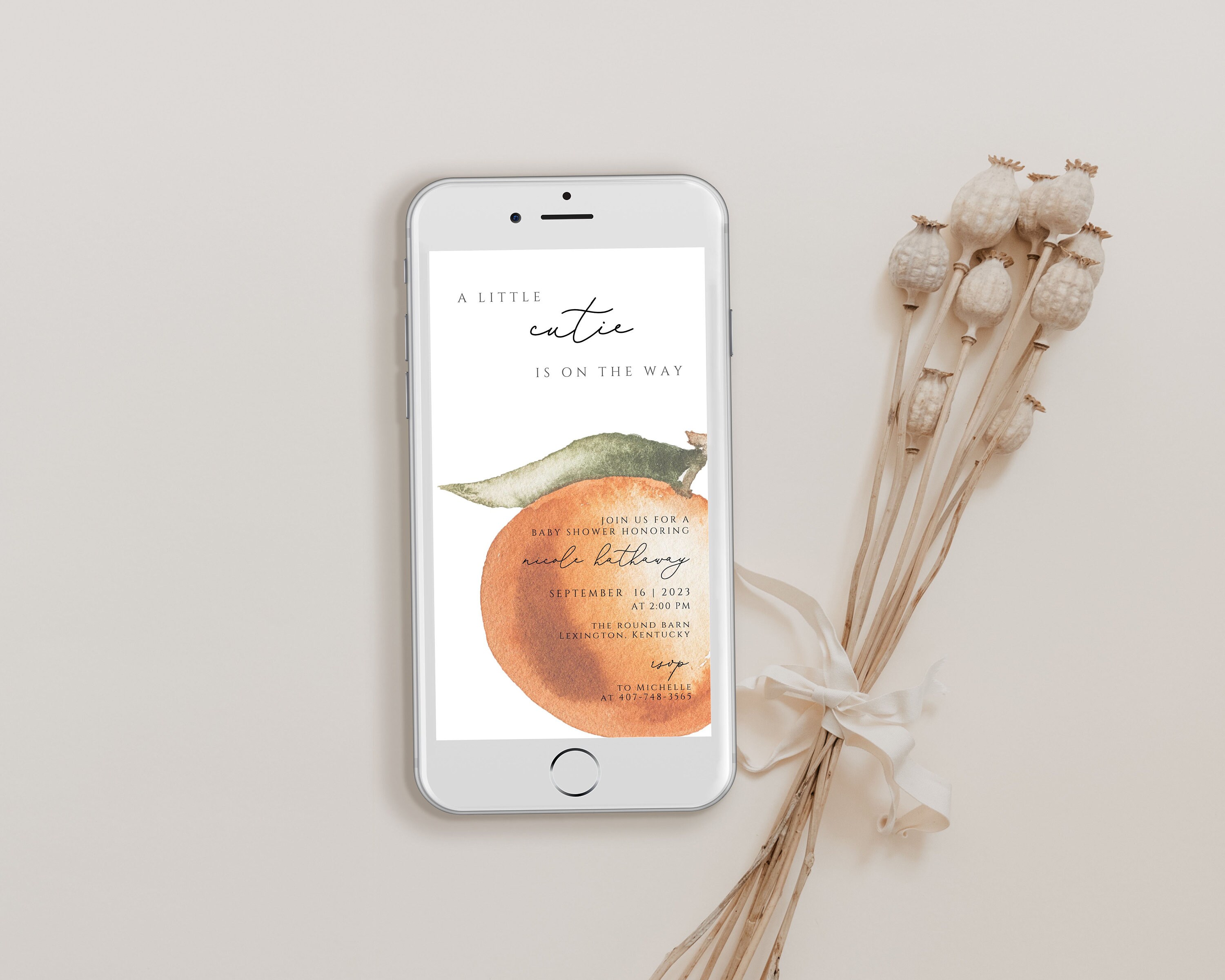 Kleine Cutie baby shower video uitnodiging sjabloon, sjabloon oranje baby  shower uitnodiging, Citrus baby shower uitnodiging, cutie uitnodigen - Etsy  België, image size:3000x2400