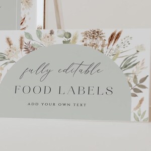 Mallard duck baby shower Food Card, Duck baby shower Food Labels, Duck hunting Tent Cards, Mallard duck Food Tags, DBSH01