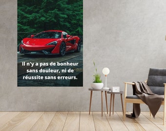 Art Mural Lamborghini Etsy France