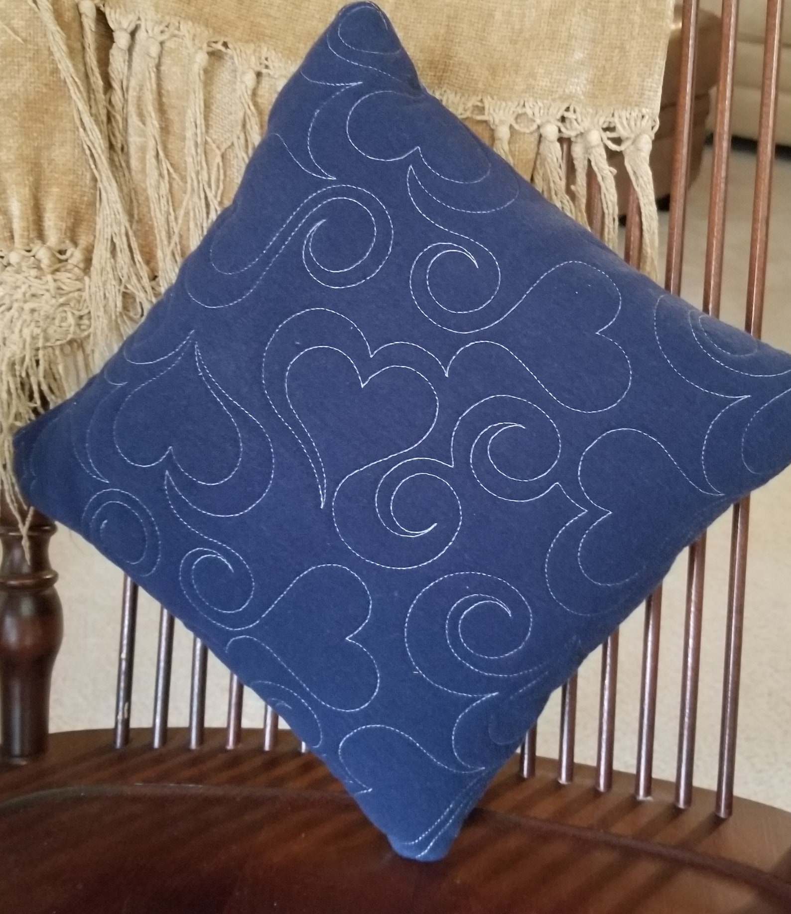 MEMORY PILLOW Made From Loved Ones Clothing Etsy