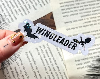 Wing Leader Kindle Sticker | Booktok | Bookish