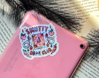 Smutty Book Club Kindle Sticker - Kindle decor!