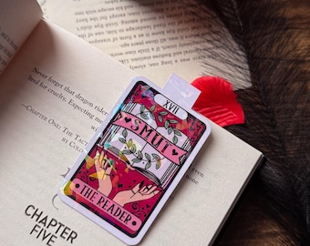 Smut Reader Magnetic Bookmark: Tarot Card Bookish Gift