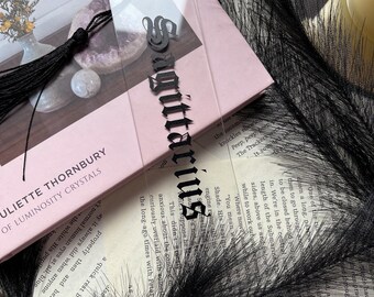 Zodiac Acrylic Bookmark with Tassel