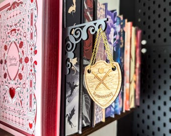 Bookshelf 'Romantasy' Library Sign