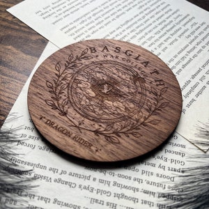 Basgiath Fourth Wing Inspired Coaster