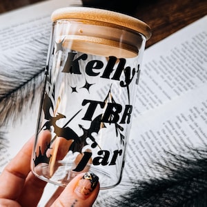 Personalized Fantasy TBR Jar: Book Lover Gift with Mini Book Blanks