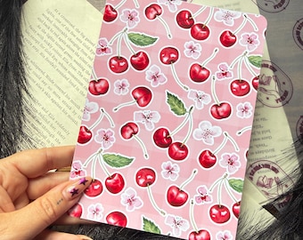 Inserto para Kindle color cereza rosa / Accesorios para Kindle / Insertos para estuches Bookish / Inserto para lector electrónico / Inserto para Kindle Paperwhite / Inserto para Kindle Basic /