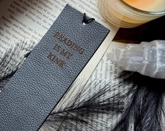Reading Is My K*nk Bookmark with Tassel - Gift for Readers!