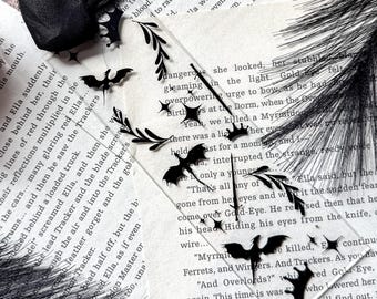 Fantasy Acrylic Bookmark with chiffon Tassel