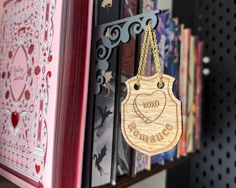 Bookshelf 'Romance' Library Sign